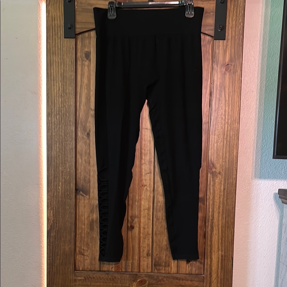 Black Kids Leggings